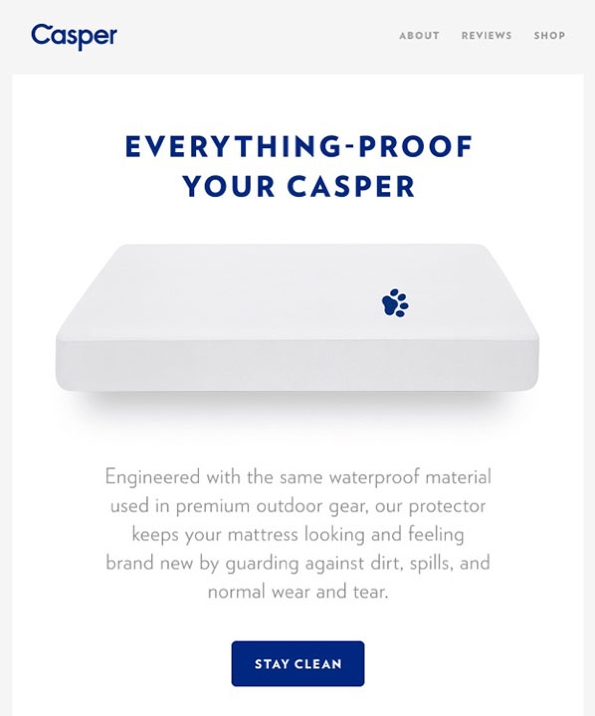 email marketing from casper