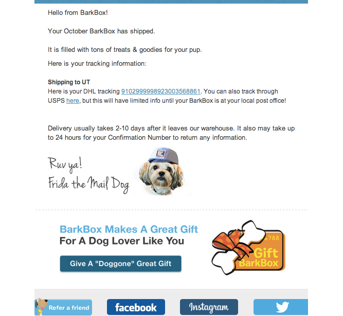 BarkBox email