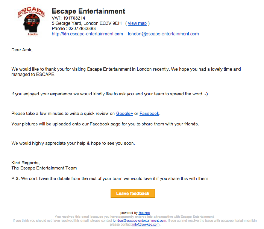 EscapeEntertainment