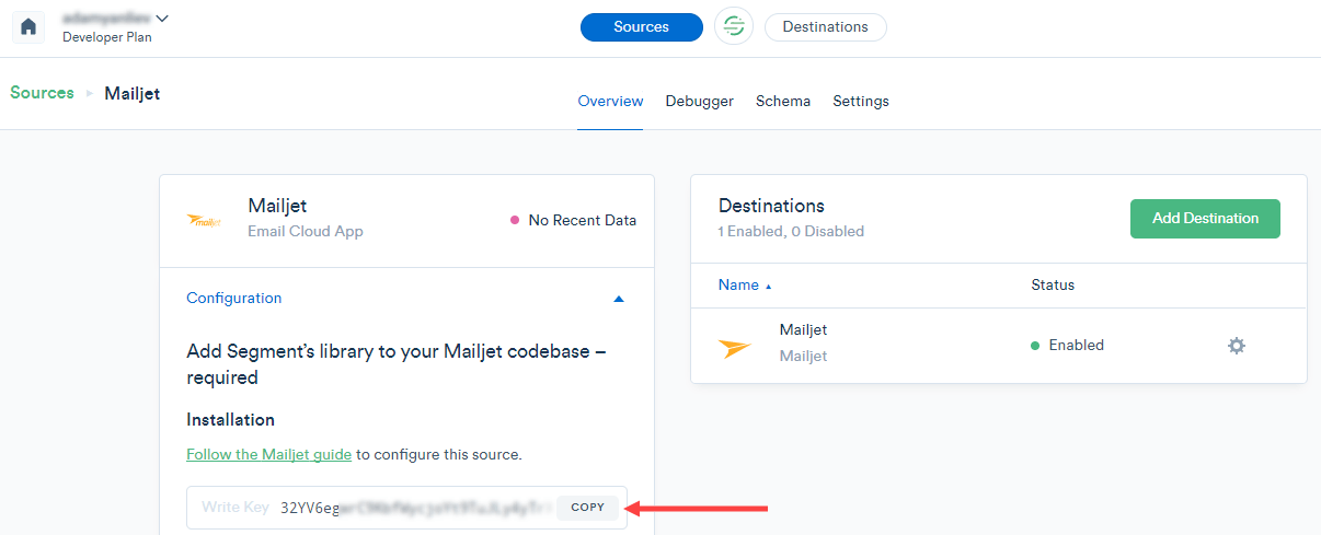 mailjet-segment-connecting