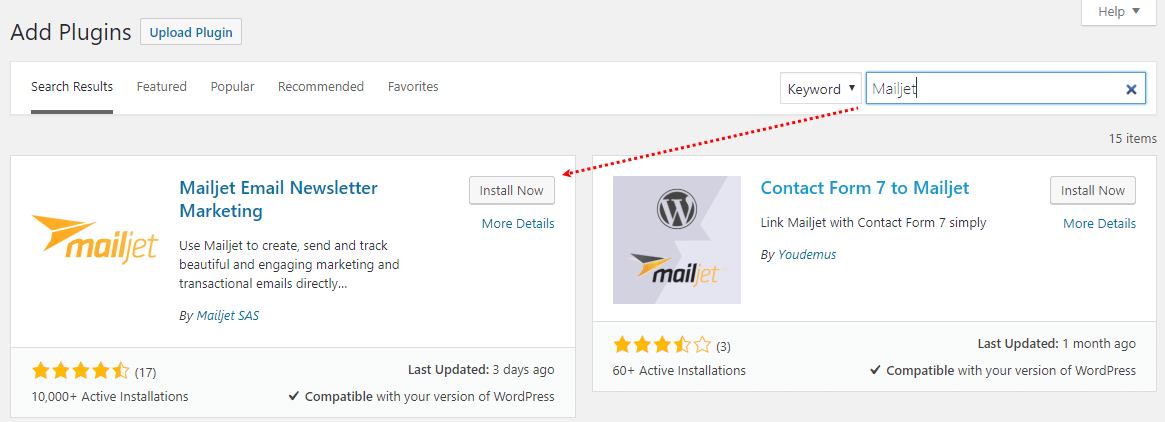 wordpress-mailjet-plugin